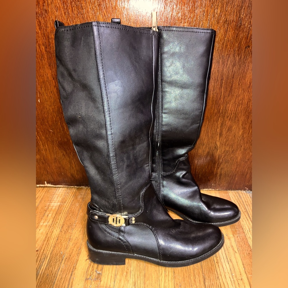 Tommy Hilfiger y2k riding boots 7 1/2